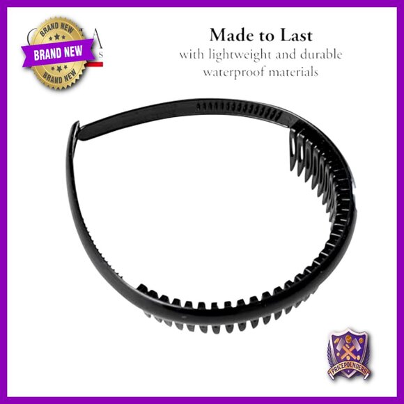 Flexible No-Slip Headband for Women, Strong Hold Hair Accessory, Durable main image 7